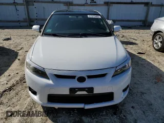 2011 Scion tC with VIN JTKJF5C75B3018528, listed as a Copart auction lot 51019405 with 76,346 mi miles and Salvage Title. Bid and sale history available at carsss.com. Image 5.
