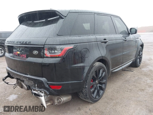 2021 Land Rover Range Rover Sport HST with VIN SALWS2RU4MA765128, listed as a IAAI auction lot 41450592 with 25,434 mi miles and . Bid and sale history available at DreamBid. Image 4.