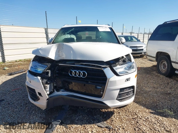 2017 Audi Q3 Premium with VIN WA1BCCFS3HR006676, listed as a IAAI auction lot 41586016 with 73,461 mi miles and . Bid and sale history available at DreamBid. Image 13.
