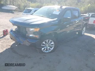 2020 Chevrolet Silverado 1500 Custom with VIN 3GCPWBEHXLG285328, listed as a IAAI auction lot 41851261 with 110,266 mi miles. Bid and sale history available at carsss.com. Image 17.