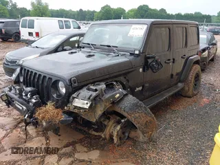 2020 Jeep Wrangler Unlimited Sport с VIN 1C4HJXDM8LW320626, выставлен на аукционе IAAI как лот 42267182 с пробегом 72 170 миль миль и . История ставок и продаж доступна на DreamBid. Изображение 2.