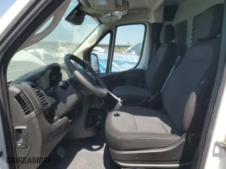 2023 Ram ProMaster Cargo Van with VIN 3C6LRVAG9PE545344, listed as a Copart auction lot 52437975 with 11,569 mi miles and Salvage Title. Bid and sale history available at carsss.com. Image 7.