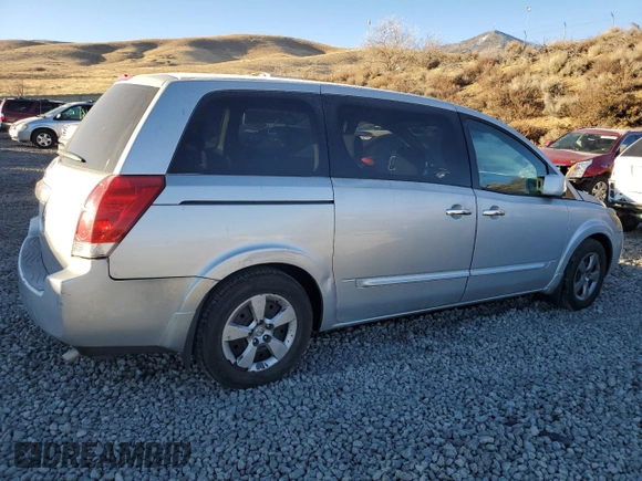 2008 Nissan Quest with VIN 5N1BV28U78N109367, listed as a Copart auction lot 84481304 with 116,823 mi miles and Salvage Title. Bid and sale history available at carsss.com. Image 3.