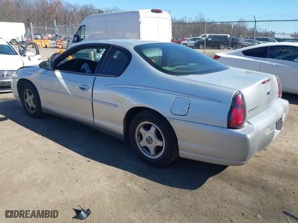 2004 Chevrolet Monte Carlo LS with VIN 2G1WW12E249243885, listed as a IAAI auction lot 41835405 with 153,895 mi miles. Bid and sale history available at carsss.com. Image 3.