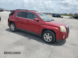 2013 GMC Terrain SLT with VIN 2GKALUEK1D6185464, listed as a Copart auction lot 55554595 with 125,419 mi miles and Salvage title. Bid and sale history available at DreamBid. Image 4.