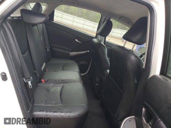 2013 Toyota Prius One with VIN JTDKN3DU2D1653289, listed as a Copart auction lot 51756535 with 167,592 mi miles and Salvage Title. Bid and sale history available at carsss.com. Image 10.
