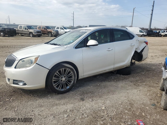 2013 Buick Verano Leather Group with VIN 1G4PS5SK6D4153464, listed as a Copart auction lot 45175235 with 137,094 mi miles and Salvage Title. Bid and sale history available at carsss.com. Image 1.