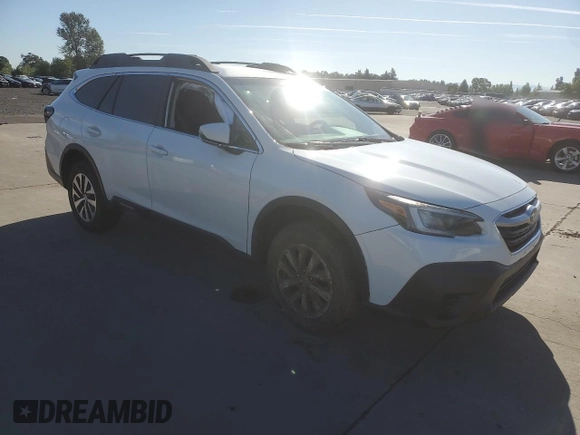 2020 Subaru Outback Premium z VIN 4S4BTACCXL3126800, wystawiony jako Copart lot #55515405 z przebiegiem Nie podano mil oraz Szkoda całkowita • Salvage title. Historia ofert i sprzedaży dostępna na DreamBid. Obrazek 4.