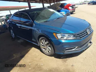 2018 Volkswagen Passat SE z VIN 1VWBA7A3XJC042079, wystawiony jako IAAI lot #42110143 z przebiegiem 74 161 mil mil oraz . Historia ofert i sprzedaży dostępna na DreamBid. Obrazek 1.