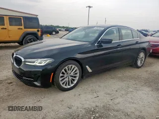 2021 BMW 5 Series 530i with VIN WBA53BH00MCF87964, listed as a Copart auction lot 55926825 with 88,880 mi miles and Clean title. Bid and sale history available at DreamBid. Image 1.