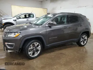2020 Jeep Compass Limited with VIN 3C4NJCCB4LT179846, listed as a Copart auction lot 62317265 with 88,112 mi miles and Salvage title. Bid and sale history available at DreamBid. Image 1.