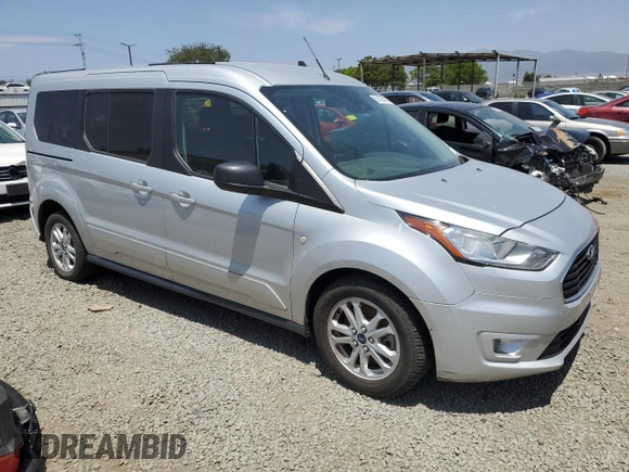 2019 Ford Transit Connect XLT with VIN NM0GE9F28K1427031, listed as a Copart auction lot 59125675 with 130,873 mi miles and Clean title. Bid and sale history available at DreamBid. Image 4.