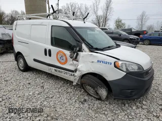 2019 Ram ProMaster City Cargo Tradesman with VIN ZFBHRFAB1K6M85134, listed as a Copart auction lot 51409354 with 188,019 mi miles and Non Repairable. Bid and sale history available at DreamBid. Image 4.