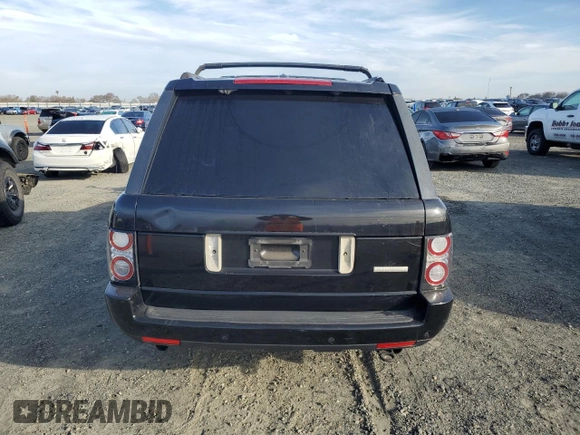 2012 Land Rover Range Rover SC z VIN SALMF1E45CA378114, wystawiony jako Copart lot #46380425 z przebiegiem 155 033 mil mil oraz Czysty tytuł • Clean title. Historia ofert i sprzedaży dostępna na DreamBid. Obrazek 6.