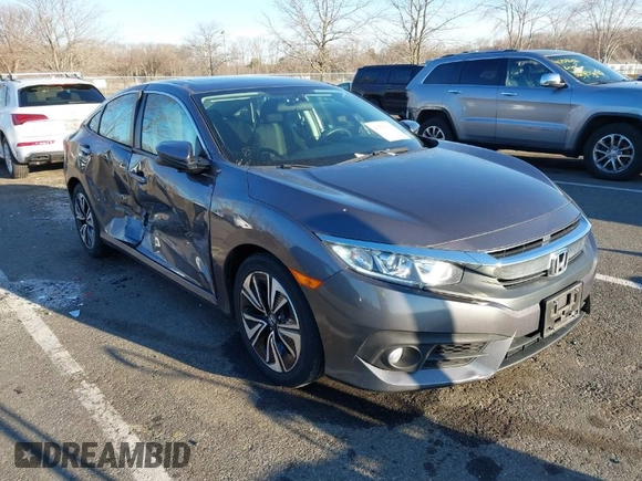 2017 Honda Civic Sedan EX-T with VIN 2HGFC1F39HH652424, listed as a IAAI auction lot 41750943 with 44,174 mi miles. Bid and sale history available at carsss.com. Image 1.