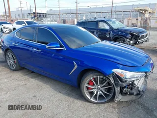 2019 Genesis G70 Advanced z VIN KMTG74LE4KU032620, wystawiony jako IAAI lot #42211639 z przebiegiem 59 132 mil mil oraz . Historia ofert i sprzedaży dostępna na DreamBid. Obrazek 1.