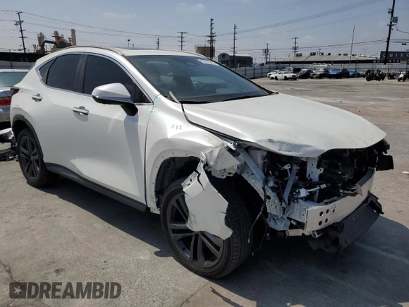 2024 Lexus NX 450h+ Luxury z VIN JTJHKCFZ2R2026067, wystawiony jako Copart lot #55675494 z przebiegiem 10 557 mil mil oraz Szkoda całkowita • Salvage title. Historia ofert i sprzedaży dostępna na DreamBid. Obrazek 4.