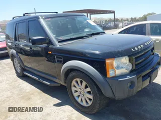 2005 Land Rover LR3 SE with VIN SALAD25485A320046, listed as a IAAI auction lot 42208465 with 237,725 mi miles and . Bid and sale history available at DreamBid. Image 1.