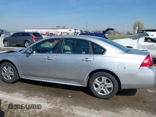 2010 Chevrolet Impala LS with VIN 2G1WA5EK4A1161609, listed as a IAAI auction lot 41889517 with 124,484 mi miles and . Bid and sale history available at DreamBid. Image 15.