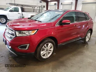 2015 Ford Edge SEL with VIN 2FMTK4J83FBC20884, listed as a Copart auction lot 51409995 with 75,600 mi miles and Salvage Title. Bid and sale history available at carsss.com. Image 1.