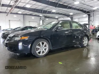 2004 Acura TSX with VIN JH4CL96894C040733, listed as a Copart auction lot 60874425 with 233,037 mi miles and Salvage title. Bid and sale history available at DreamBid. Image 1.
