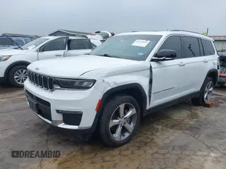 2021 Jeep Grand Cherokee Limited с VIN 1C4RJKBG9M8172027, выставлен на аукционе IAAI как лот 42193426 с пробегом 104 607 миль миль и . История ставок и продаж доступна на DreamBid. Изображение 2.