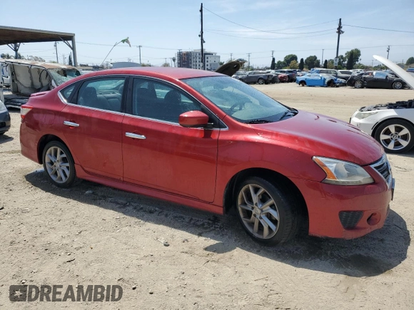 2014 Nissan Sentra SV with VIN 3N1AB7AP6EY286780, listed as a Copart auction lot 53915655 with 141,200 mi miles and Clean Title. Bid and sale history available at DreamBid. Image 4.