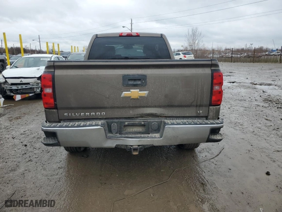 2015 Chevrolet Silverado 1500 LT with VIN 1GCVKREH1FZ166700, listed as a Copart auction lot 43440425 with 212,736 mi miles and Salvage Title. Bid and sale history available at carsss.com. Image 6.