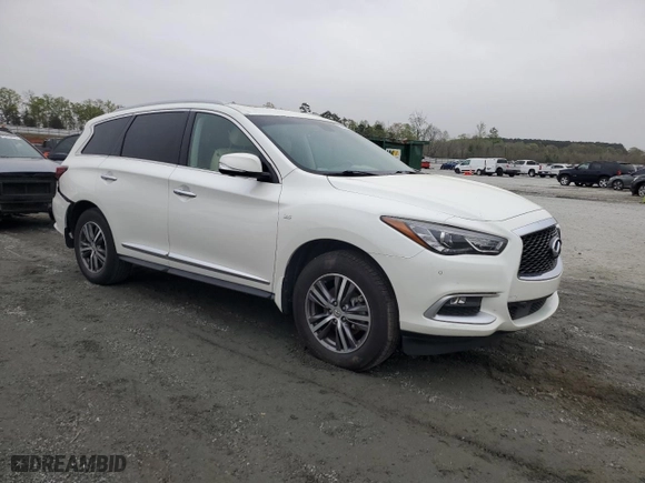 2016 Infiniti QX60 with VIN 5N1AL0MM0GC531647, listed as a Copart auction lot 51068395 with 110,745 mi miles and Salvage Title. Bid and sale history available at carsss.com. Image 4.