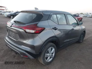 2021 Nissan Kicks S with VIN 3N1CP5BV7ML476661, listed as a IAAI auction lot 41872572 with 82,781 mi miles and . Bid and sale history available at carsss.com. Image 4.
