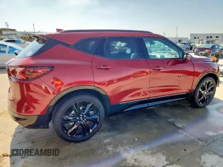 2021 Chevrolet Blazer RS with VIN 3GNKBERS3MS512684, listed as a Copart auction lot 58905725 with 76,347 mi miles and Salvage title. Bid and sale history available at DreamBid. Image 3.