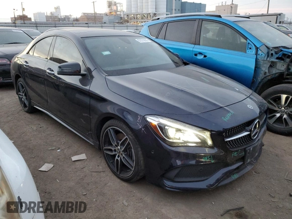 2018 Mercedes-Benz CLA with VIN WDDSJ4GB2JN526189, listed as a Copart auction lot 67070052 with 32,572 mi miles. Bid and sale history available at carsss.com. Image 4.