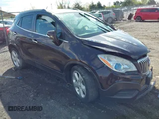 2015 Buick Encore with VIN KL4CJASB6FB125820, listed as a IAAI auction lot 41937550 with 115,505 mi miles. Bid and sale history available at carsss.com. Image 1.