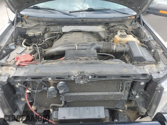 2012 Ford F-150 XL with VIN 1FTFW1ET5CFC70747, listed as a Copart auction lot 56625225 with 222,001 mi miles and Salvage title. Bid and sale history available at DreamBid. Image 11.