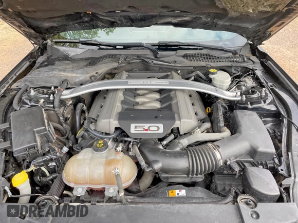 2015 Ford Mustang GT with VIN 1FA6P8CF0F5413364, listed as a Copart auction lot 57213505 with 76,831 mi miles and Clean Title. Bid and sale history available at DreamBid. Image 7.