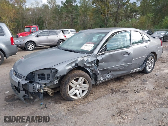 2007 Chevrolet Impala LT with VIN 2G1WC58RX79258939, listed as a IAAI auction lot 40932954 with 184,249 mi miles and . Bid and sale history available at DreamBid. Image 2.