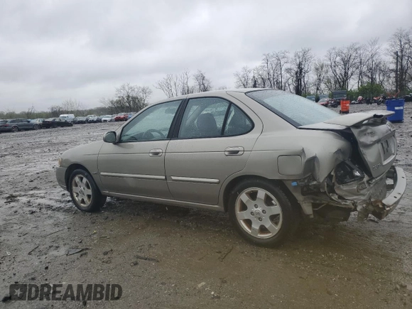2006 Nissan Sentra S with VIN 3N1CB51D46L642824, listed as a Copart auction lot 50992655 with 157,462 mi miles and Salvage Title. Bid and sale history available at DreamBid. Image 2.