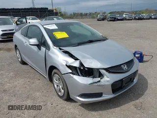2013 Honda Civic Cpe LX with VIN 2HGFG3B58DH519509, listed as a IAAI auction lot 42056018 with 80,453 mi miles. Bid and sale history available at carsss.com. Image 6.