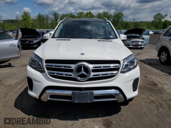 2017 Mercedes-Benz GLS 450 z VIN 4JGDF6EE0HA748756, wystawiony jako Copart lot #55153275 z przebiegiem 158 463 mil mil oraz Szkoda całkowita • Salvage title. Historia ofert i sprzedaży dostępna na DreamBid. Obrazek 5.