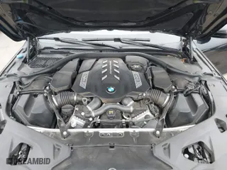 2021 BMW 8 Series M850i with VIN WBAGV8C03MCF86689, listed as a IAAI auction lot 41181502 with 36,493 mi miles. Bid and sale history available at carsss.com. Image 10.