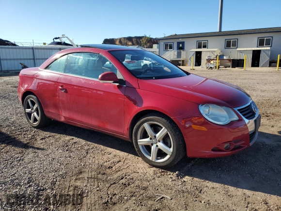 2007 Volkswagen Eos 2.0T with VIN WVWDA71F07V019803, listed as a Copart auction lot 85812454 with 88,150 mi miles and Salvage Title. Bid and sale history available at DreamBid. Image 4.