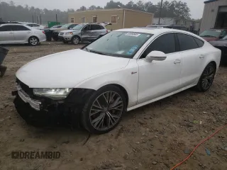 2016 Audi A7 3.0 Premium Plus with VIN WAUWGAFC4GN084587, listed as a Copart auction lot 50068683 with 84,909 mi miles and Salvage Title. Bid and sale history available at carsss.com. Image 1.