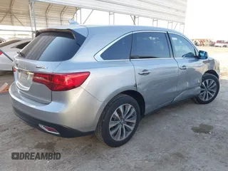 2016 Acura MDX w/Tech with VIN 5FRYD3H4XGB021609, listed as a IAAI auction lot 41459777 with 103,294 mi miles. Bid and sale history available at carsss.com. Image 4.