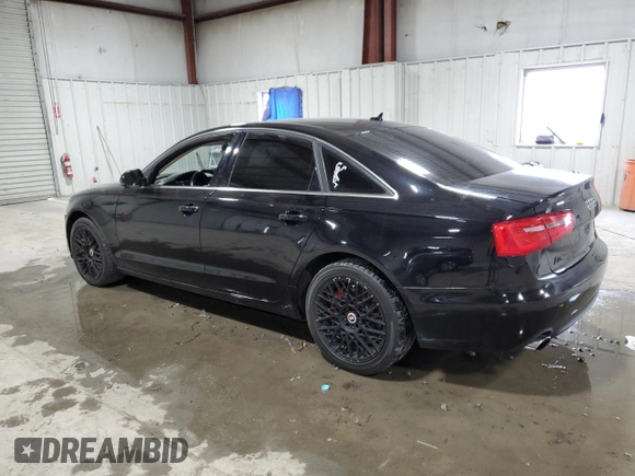 2014 Audi A6 Premium Plus with VIN WAUGFAFC5EN030039, listed as a Copart auction lot 53265225 with 106,784 mi miles and Salvage title. Bid and sale history available at DreamBid. Image 2.