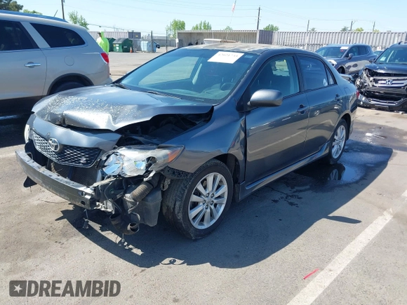 2010 Toyota Corolla with VIN 2T1BU4EE6AC403495, listed as a IAAI auction lot 42021735 with 188,097 mi miles. Bid and sale history available at carsss.com. Image 2.