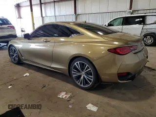 2019 Infiniti Q60 Luxe with VIN JN1EV7EL7KM290898, listed as a Copart auction lot 67174033 with 34,901 mi miles and Salvage Title. Bid and sale history available at DreamBid. Image 2.