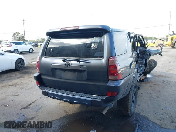 2004 Toyota 4Runner SR5 with VIN JTEBU14R748026917, listed as a IAAI auction lot 41938821 with 205,891 mi miles and . Bid and sale history available at DreamBid. Image 4.