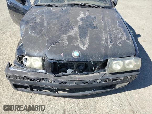 1995 BMW 3 Series 325i with VIN WBACB3320SFE20623, listed as a Copart auction lot 46693585 with 0 mi miles and Salvage Title. Bid and sale history available at carsss.com. Image 11.