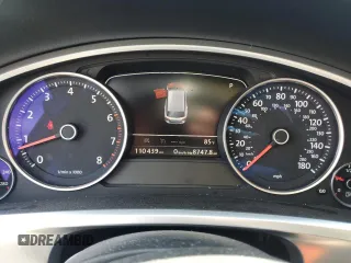 2016 Volkswagen Touareg Sport with VIN WVGEF9BP0GD007399, listed as a Copart auction lot 53990675 with 110,439 mi miles and Salvage Title. Bid and sale history available at DreamBid. Image 9.