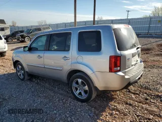 2014 Honda Pilot EX-L with VIN 5FNYF4H51EB033901, listed as a Copart auction lot 50023165 with 79,286 mi miles and Salvage Title. Bid and sale history available at DreamBid. Image 2.